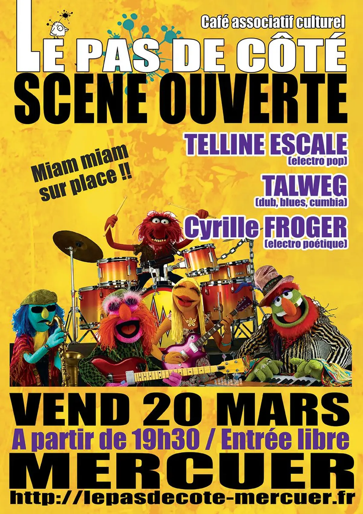 Scène ouverte avec Telline Escale / Talweg / Cyrille Froger