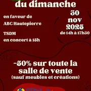 Vente Solidaire du Dimanche à Emmaüs Mundo le dimanche 30 novembre 2025