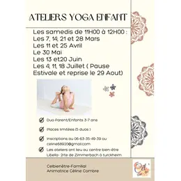 Atelier Yoga Duo parent/enfant(2-5 ans)