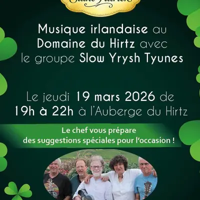 Soirée Saint-Patrick à l'Auberge du HIRTZ