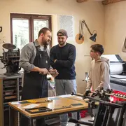 Autour du livre : Visite de l'atelier Contreforme 