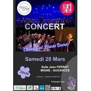 Concert - Brass band de la Vienne & Acad'ÔChoeur