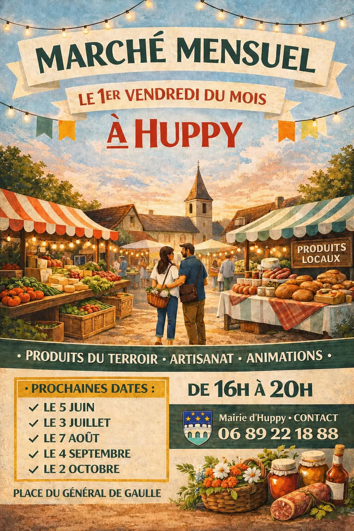 Marché d'Huppy