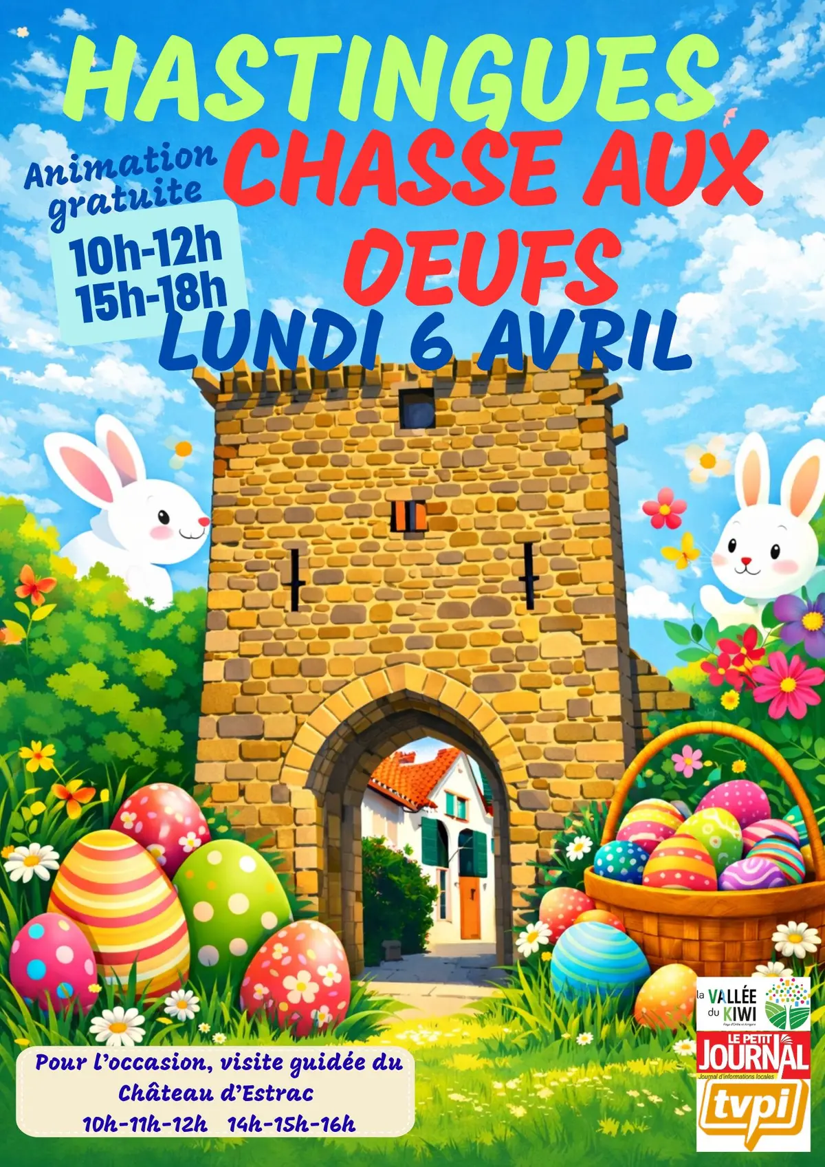 La chasse aux œufs revient à Hastingues !