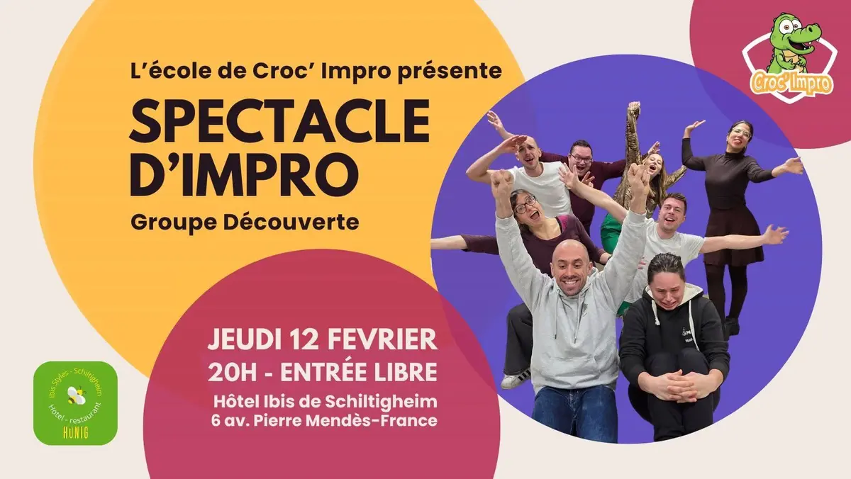 SPECTACLE D'IMPRO - Groupe Découverte