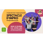 SPECTACLE D'IMPRO - Groupe Découverte