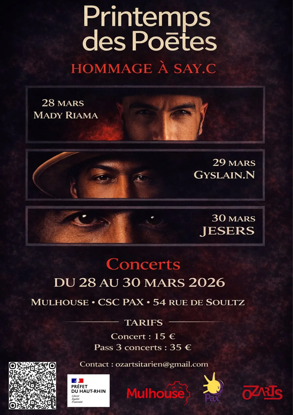 Festival des poètes-Printemps des poètes à Mulhouse 