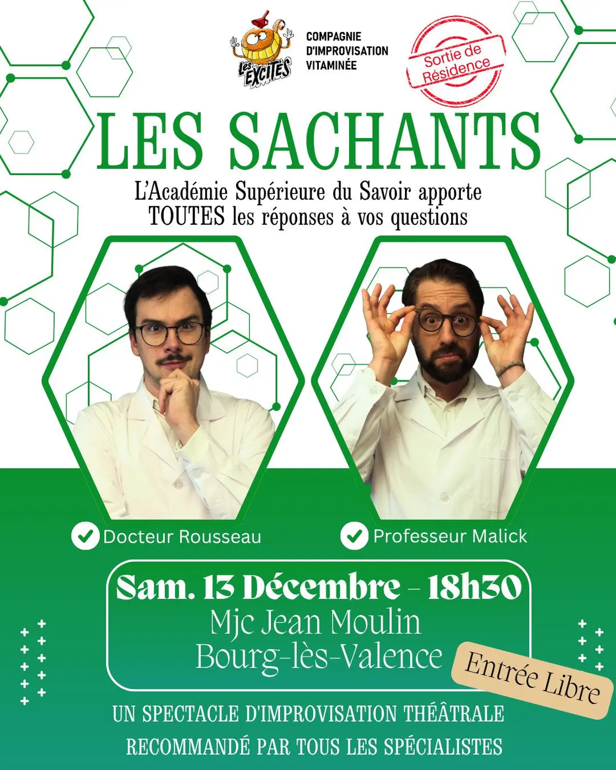 Les Sachants - Spectacle d'impro