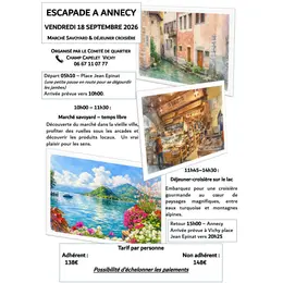 Escapade à Annecy
