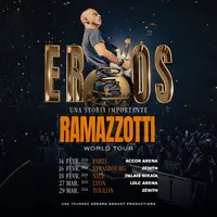 Eros Ramazzotti Una storia importante World Tour 2026 © DR