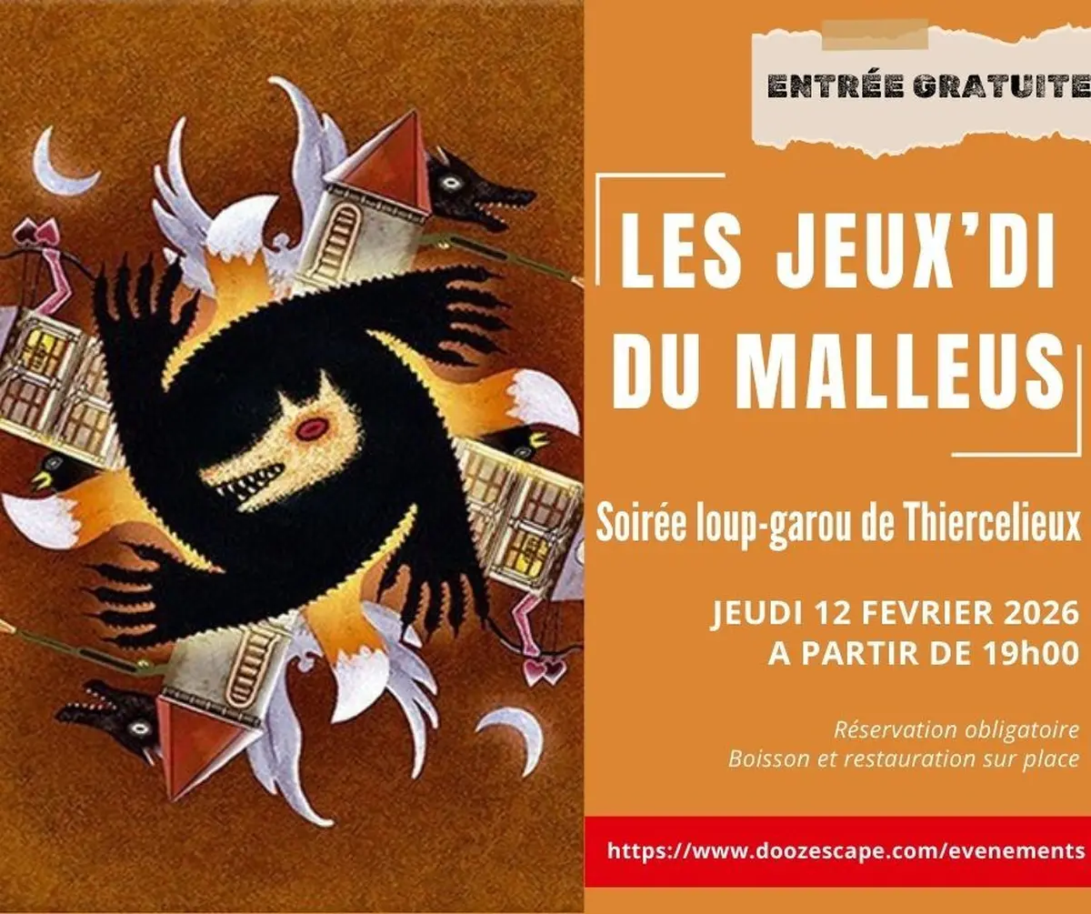 Les Jeux'Di Du Malleus - Soirée Loup-Garou de Thiercellieux