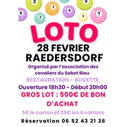 Loto de l’association des Cavaliers du Sabot Bleu