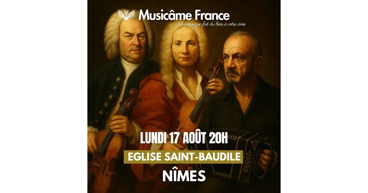 Concert à Nîmes: Vivaldi x Bach x Piazzolla