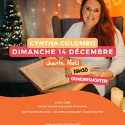  Cynthia chante Noël à Gundershoffen