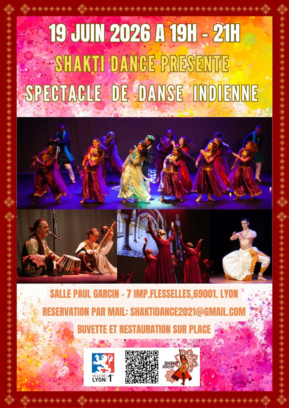 Spectacle de danse Indienne - Kathak & Bollywood 