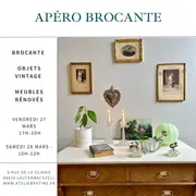 Brocante à l'atelier