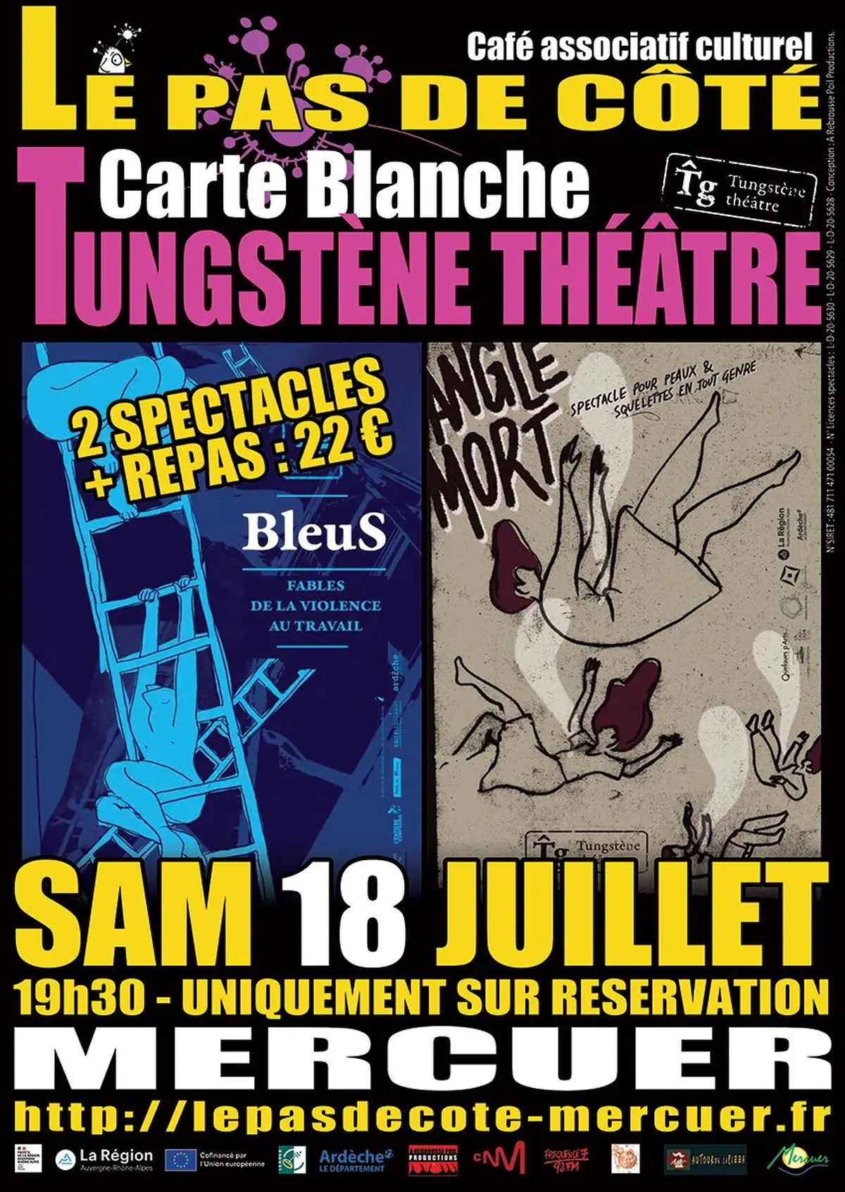 Carte blanche à Tungstène Théâtre