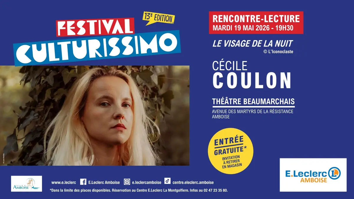 Festival Culturissimo - Rencontre-Lecture de Cécile Coulon