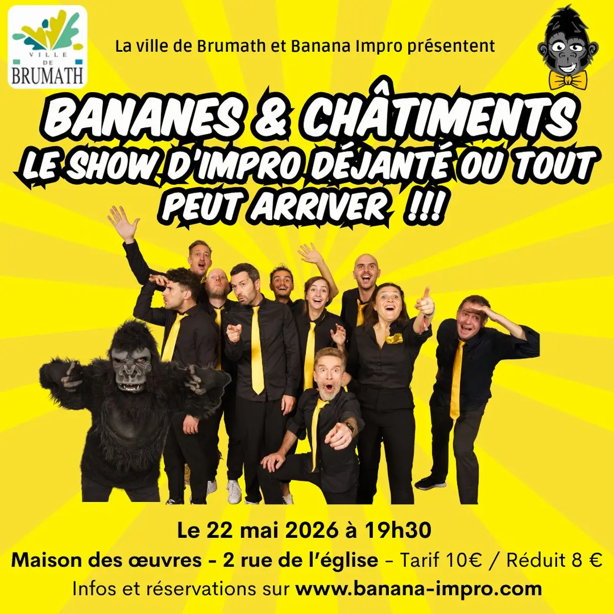 Bananes & Châtiments à Brumath (IMPRO)