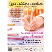 Ateliers d'écriture
