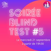 Soirée Blind test #5