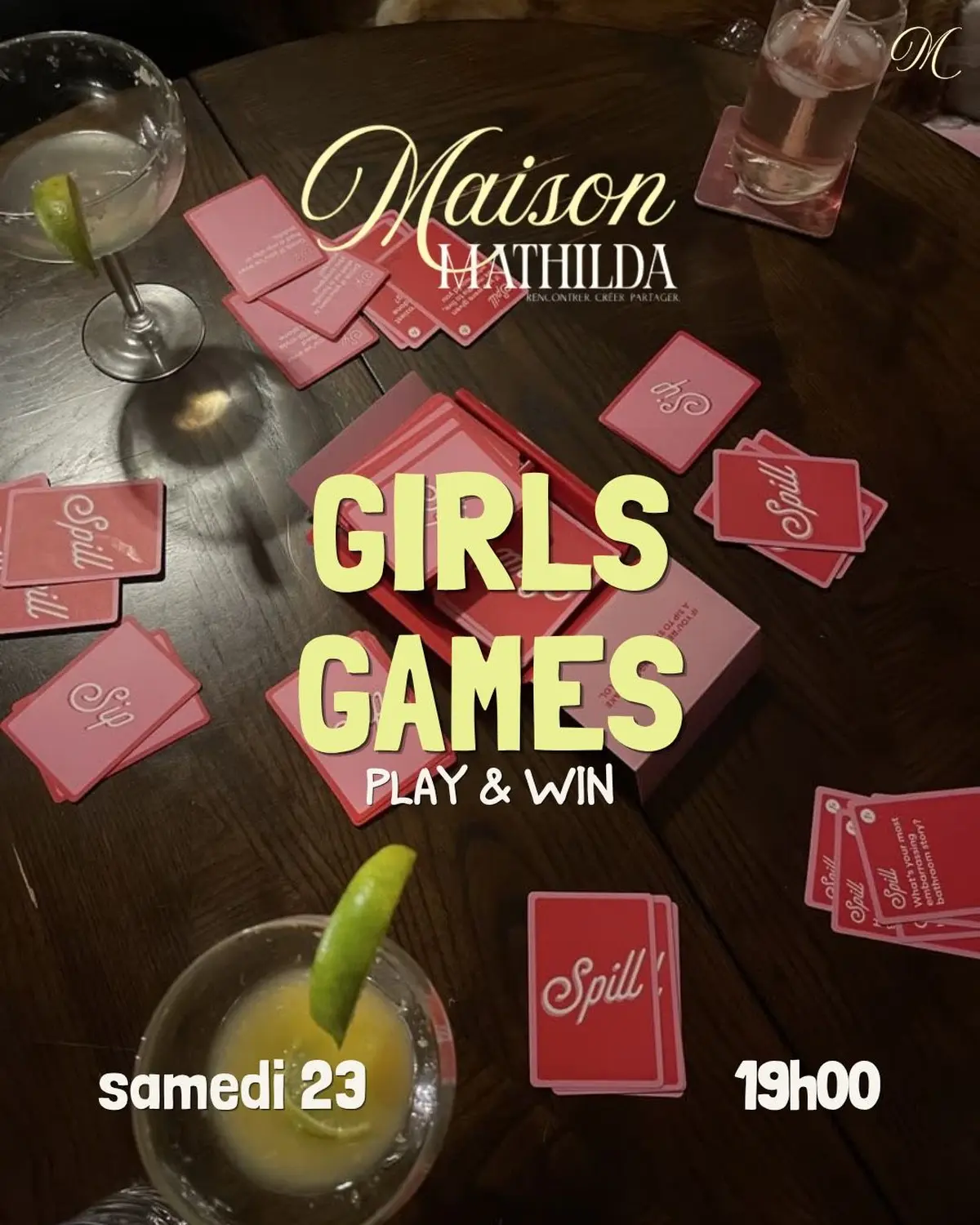 Girls Games par Maison Mathilda au QG