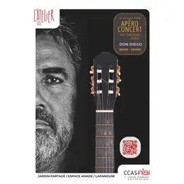 Apéro-concert au jardin : Don Diego
