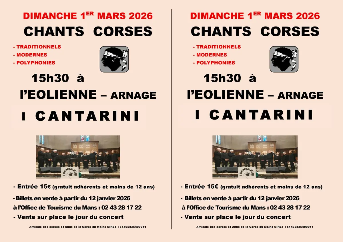 I Cantarini Chants Corses
