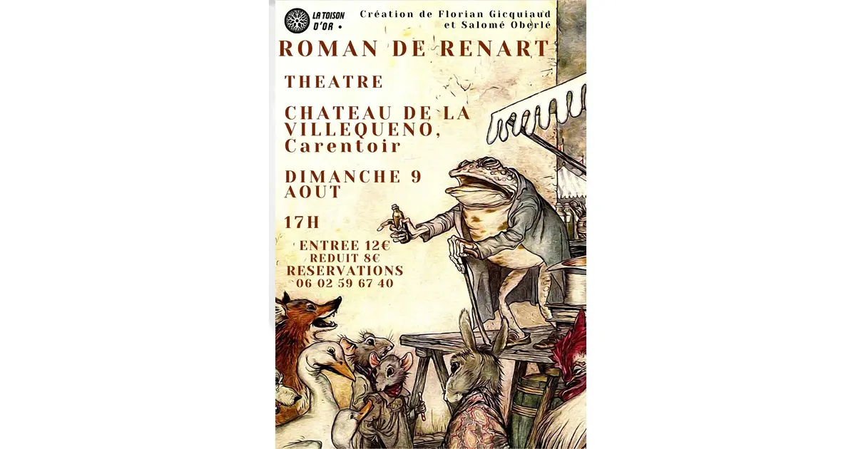 Roman de Renart, spectacle solo