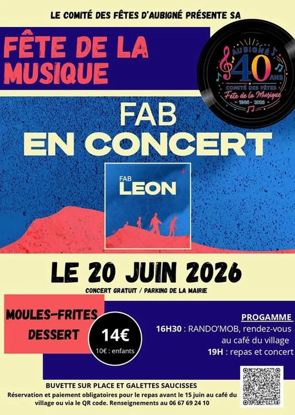 Fête de la Musique Et Repas Moules Frites
