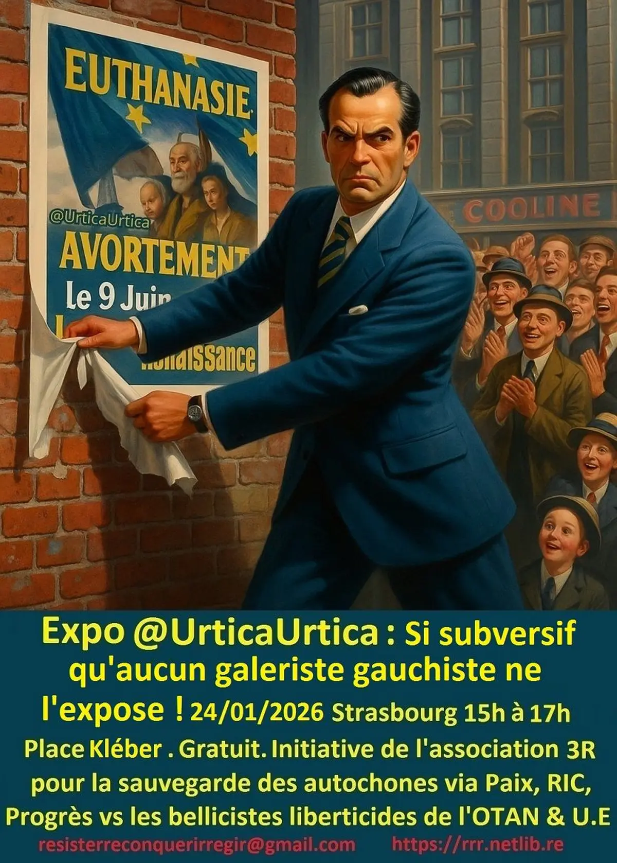 UrticaUrtica : Si subversif qu’aucun galeriste gauchiste ne l’expose !