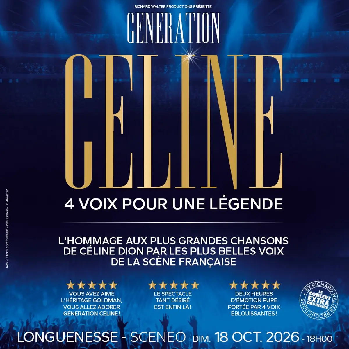 Génération Céline : 4 voix pour une Légende !