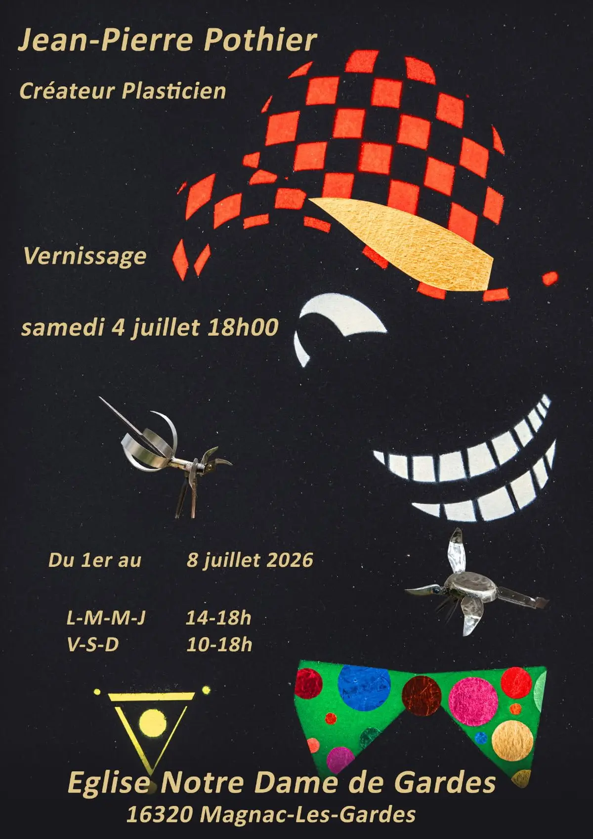 Jean-Pierre Pothier artiste plasticien