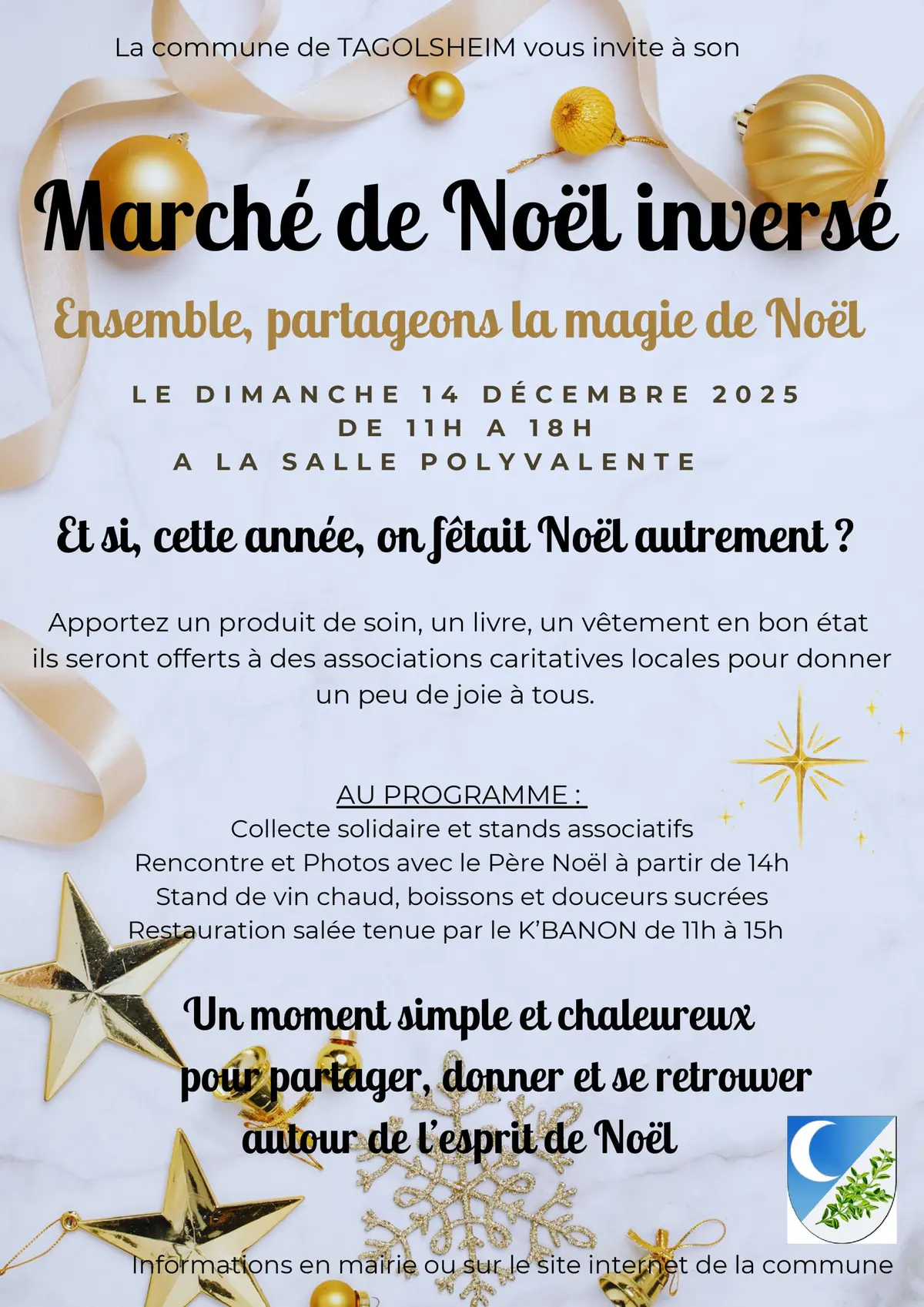 Marché de Noël inversé