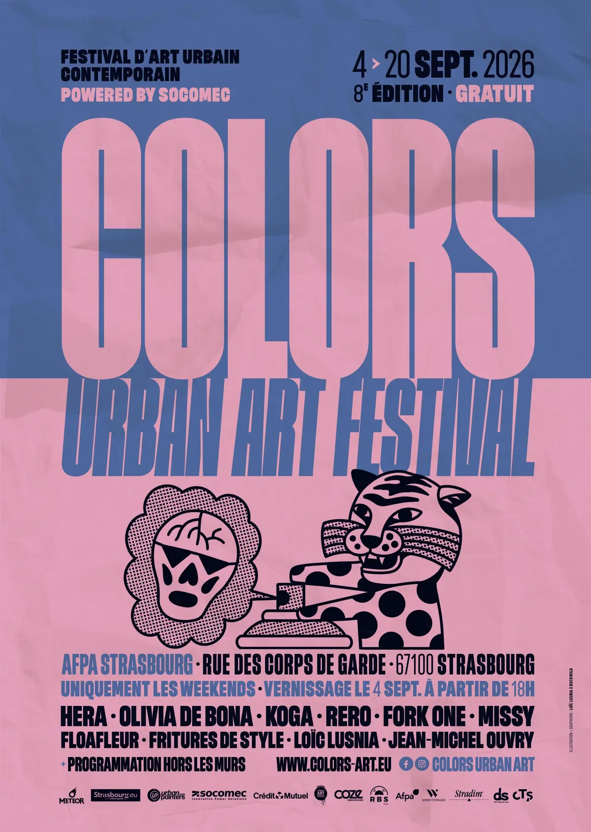Vernissage COLORS Urban Art Festival