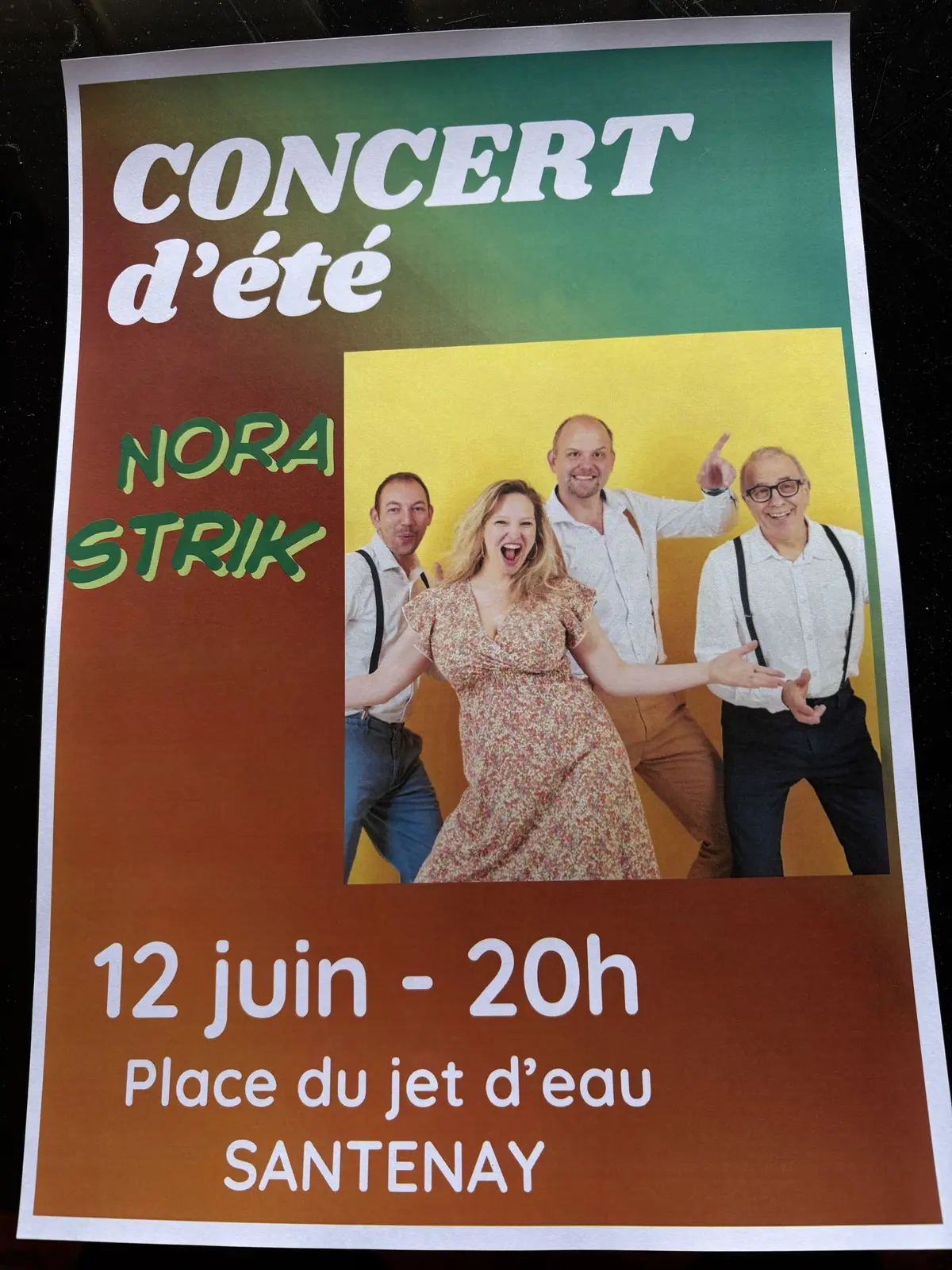 Concert d’été gratuit 