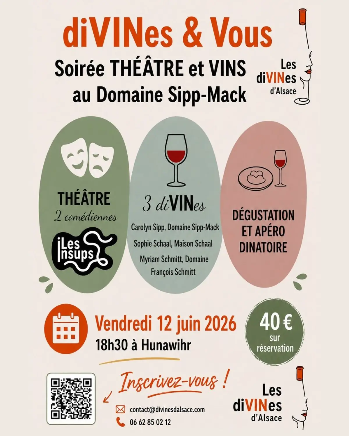 Soirée Théatre et Vins au Domaine Sipp Mack