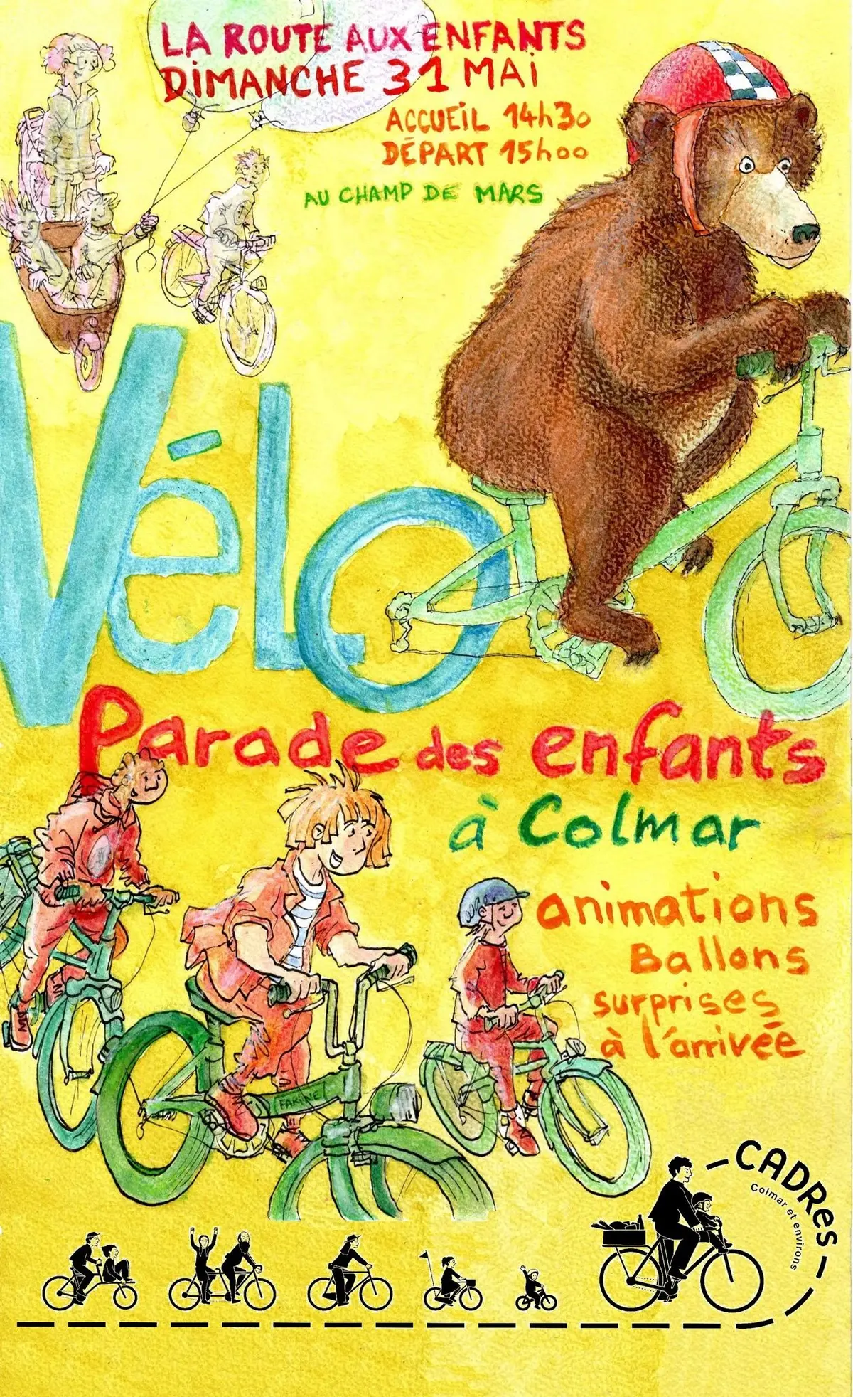 Véloparade des enfants