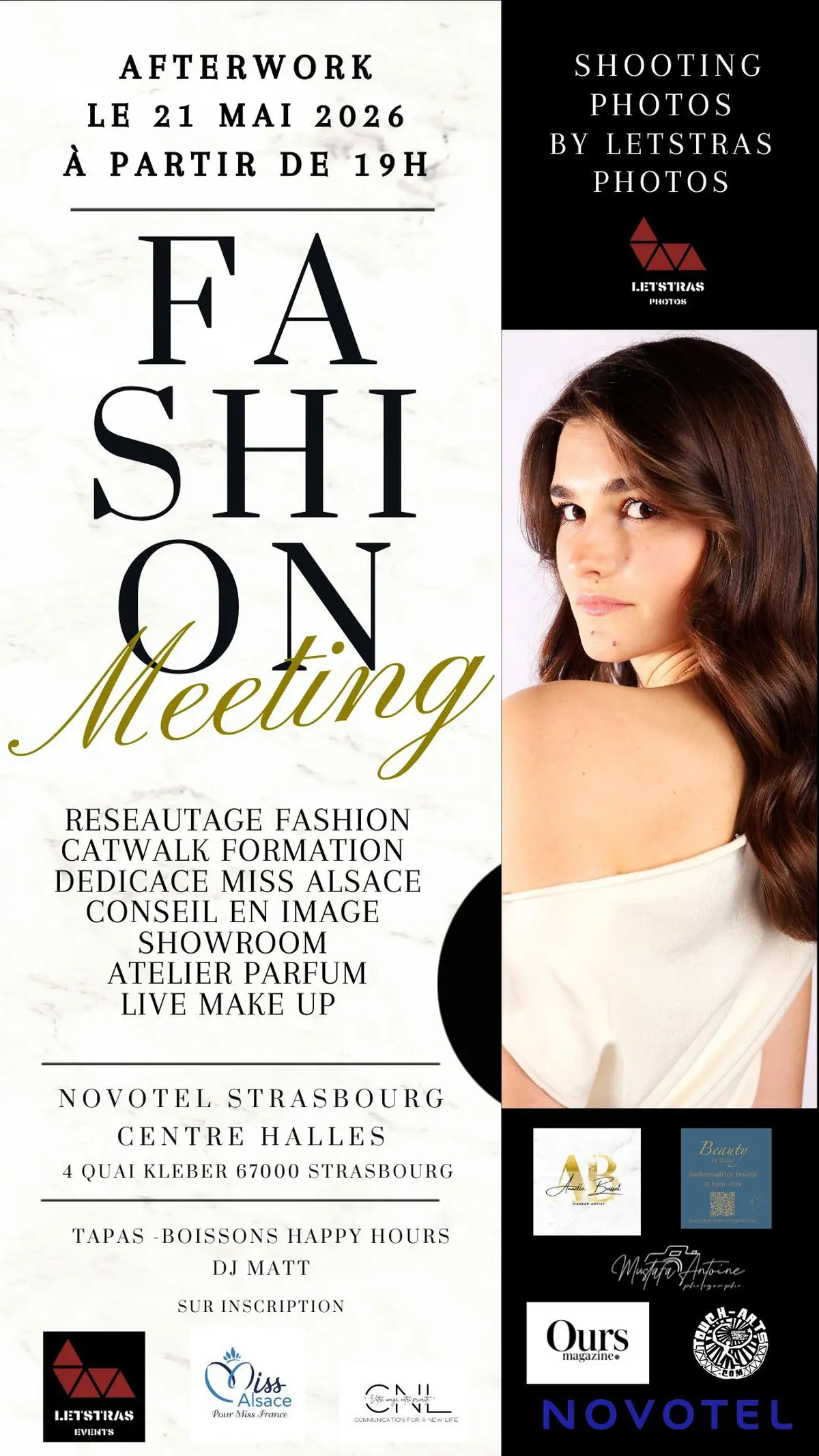 Afterwork fashion meeting #6 - shooting/cours/atelier/dédicace/live/dj