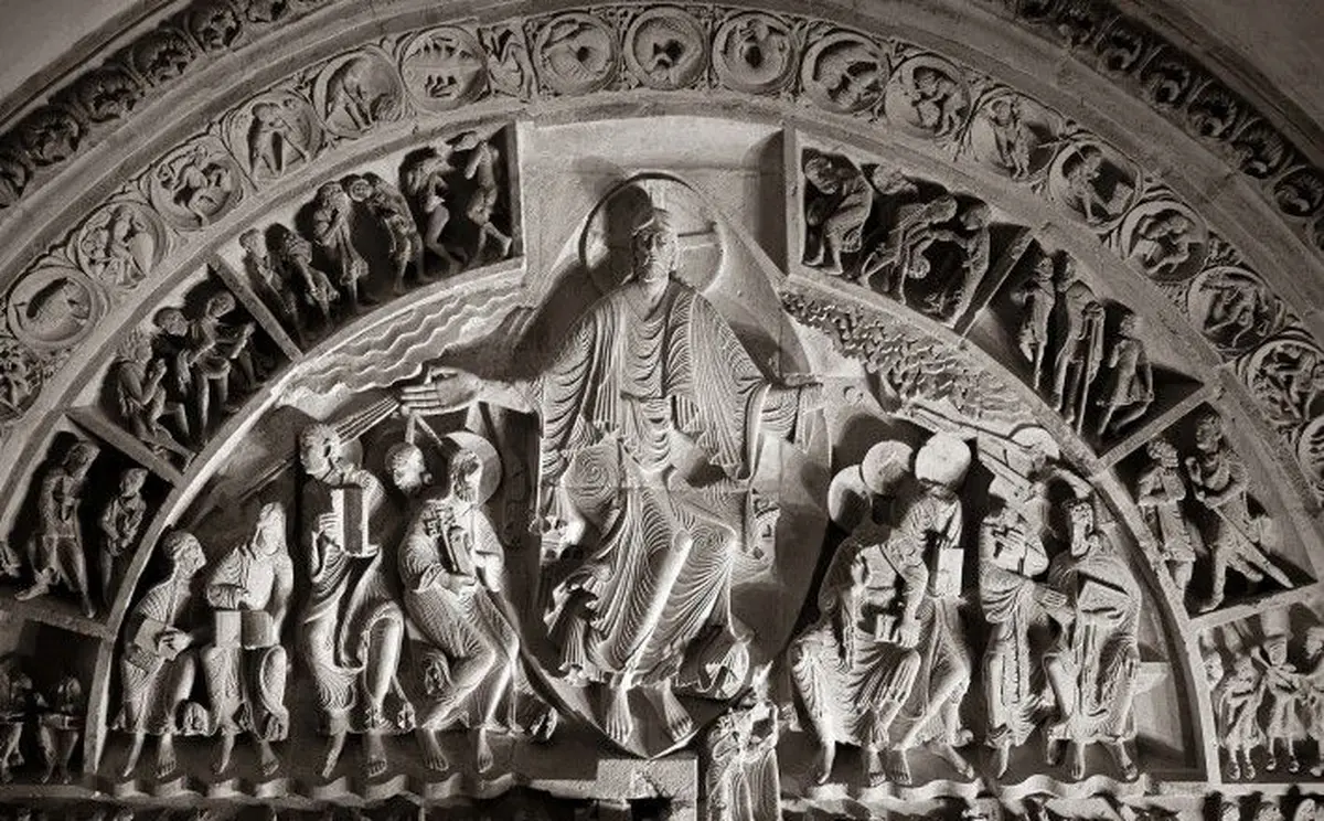 Film sur le Grand Tympan de Vézelay, chef d'oeuvre de la sculpture romane