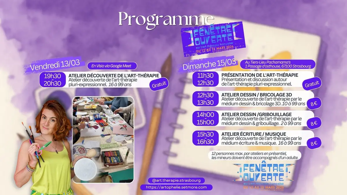 Journée découverte de l’art-thérapie pluri-expressionnel
