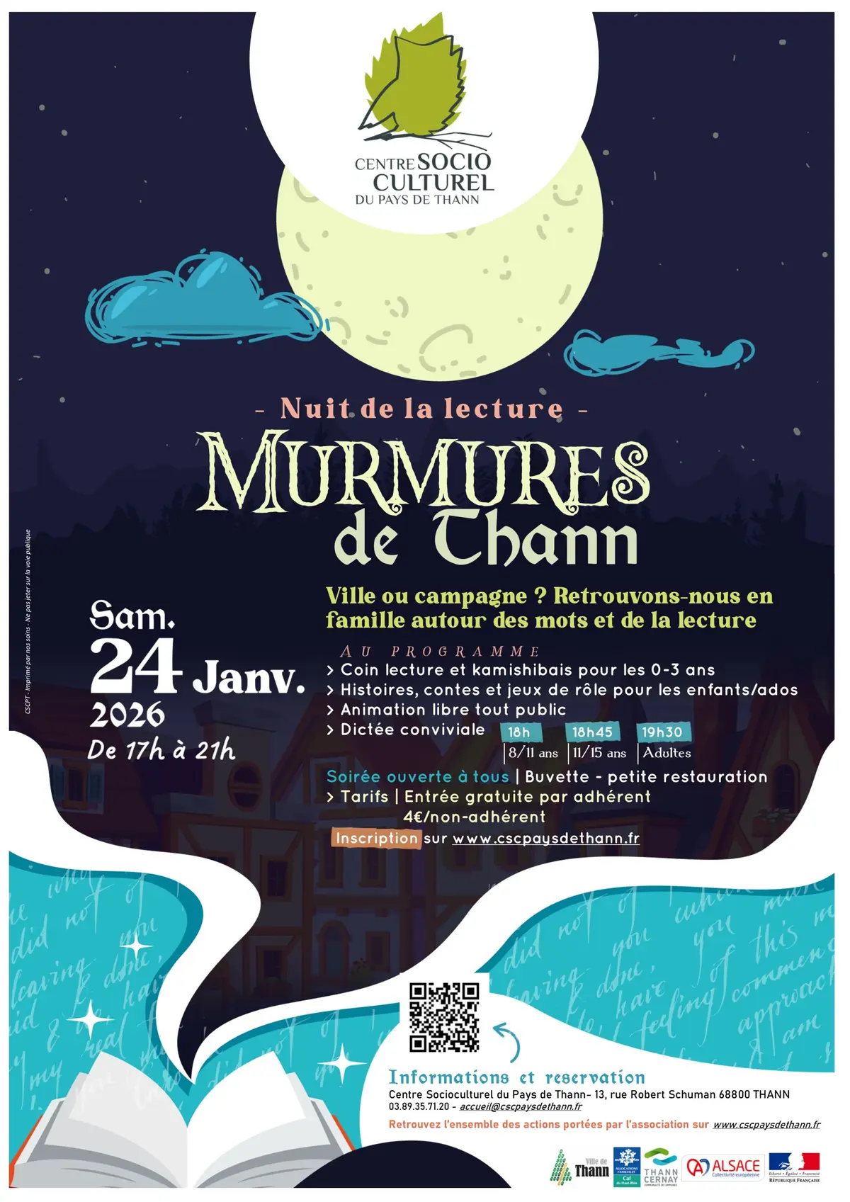 Nuit de la Lecture - Murmures de Thann