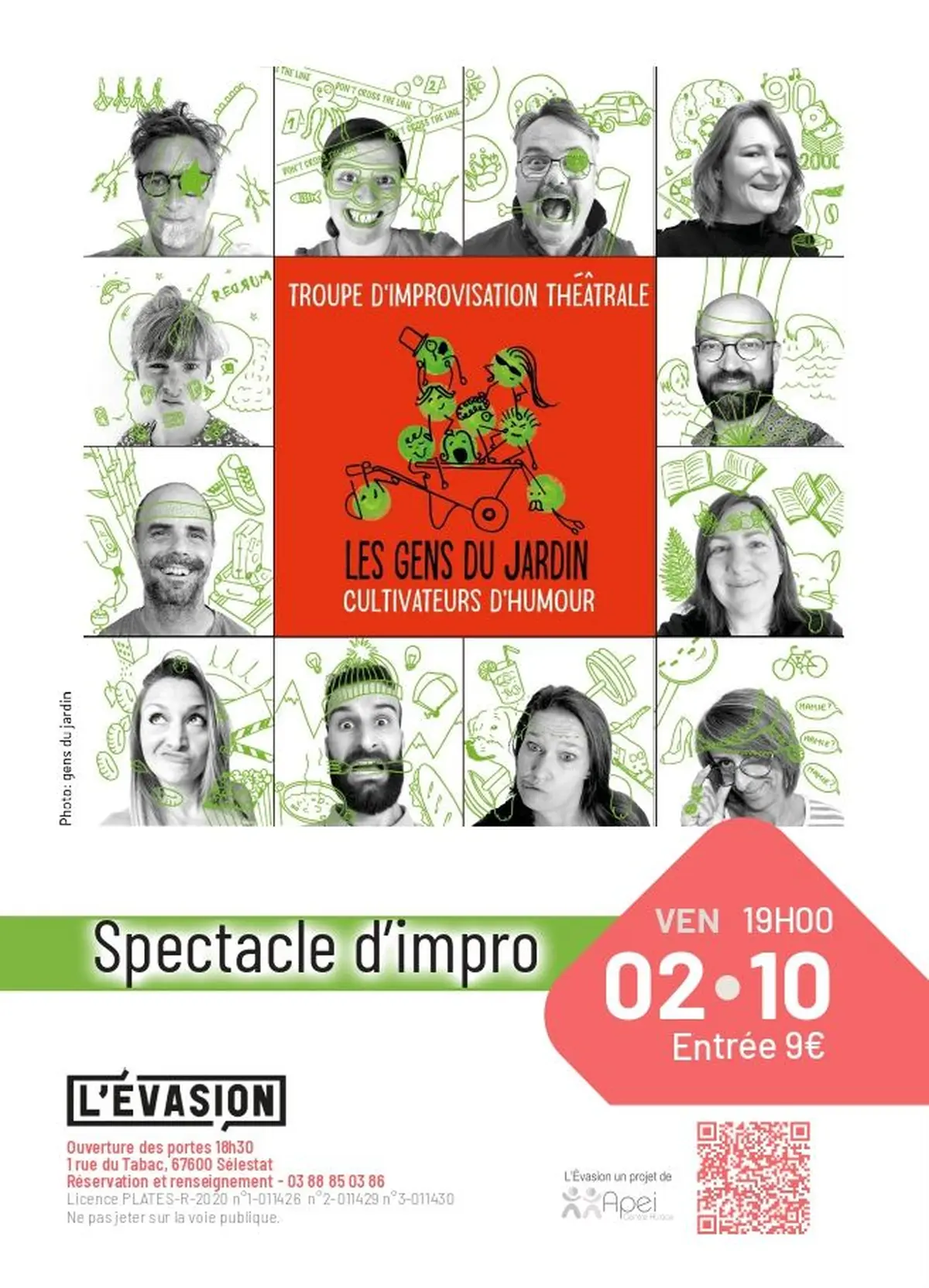 Théatre d'IMPRO - Les Gens Du Jardin
