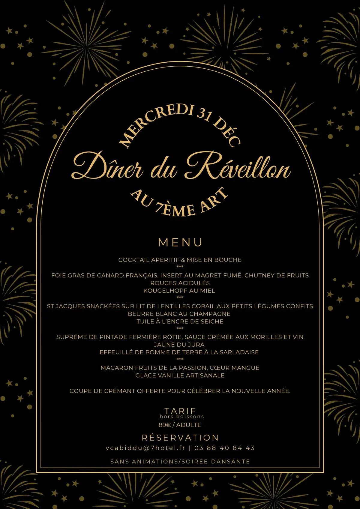 Fêtez la Nouvelle Année au 7ème Art !