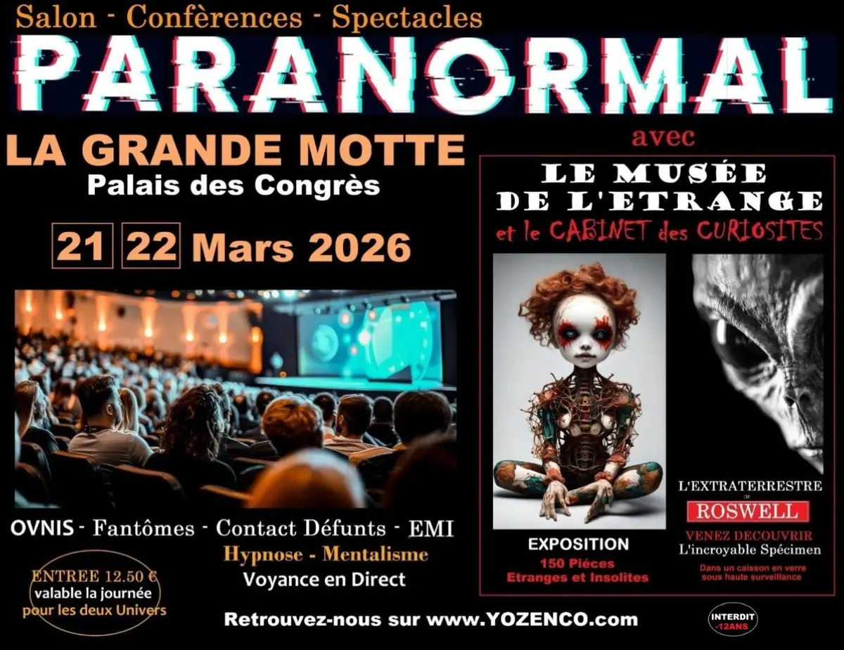 Salon du Paranormal au Palais des Congrès