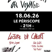 L'exil n'est pas un voyage (jazz /lecture en concert) - 18 Juin 2026 - Périscope