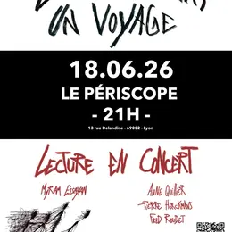 L'exil n'est pas un voyage (jazz /lecture en concert) - 18 Juin 2026 - Périscope