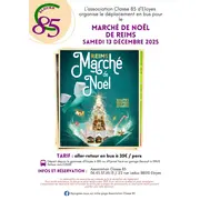 Bus pour marché de Noel de Reims