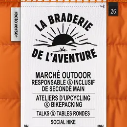 Braderie de l’Aventure Recto Verso : matériel outdoor de seconde main