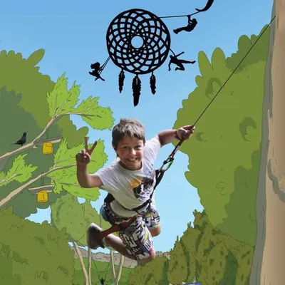 L'arbre à fil / parc découverte & aventure